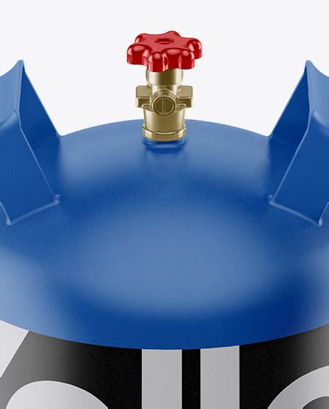 Search and find more on vippng. Matte LP Gas Cylinder Mockup - Front View (High Angle) in ...