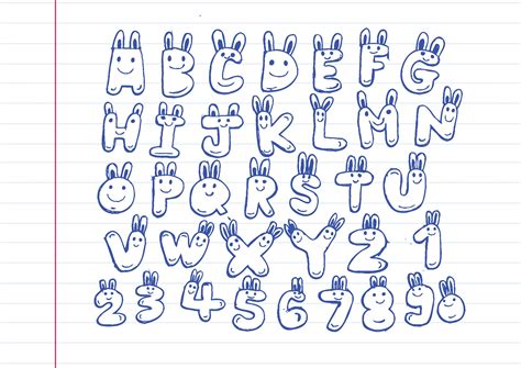 Hand Drawn Letters Font Written With A Pen 647094 Vector Art At Vecteezy