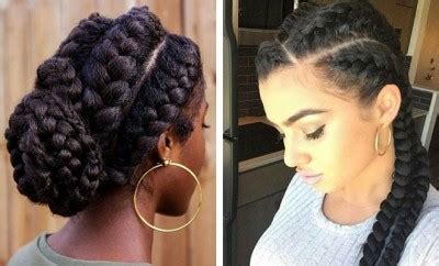 Two braids hairstyles aren't just for little girls. 51 Goddess Braids Hairstyles for Black Women | Page 2 of 5 ...