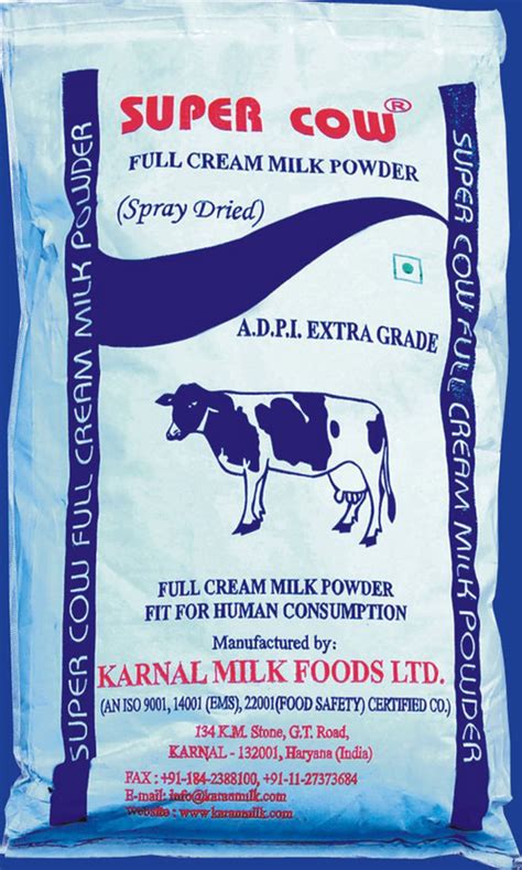 Instant Full Cream Milk Powder In New Delhi Delhi India Karnal Milk