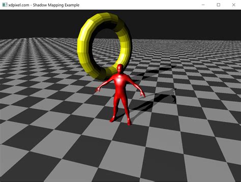 Opengl Shadow Mapping Example Xdpixel