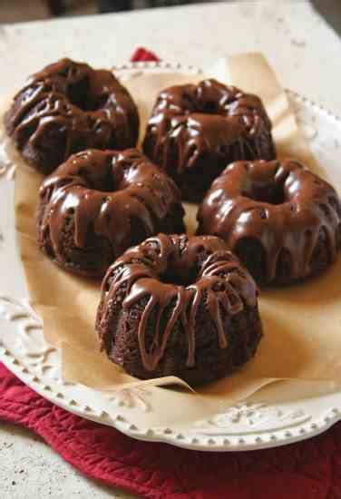 We think of them as a baker's secret weapon: Mini-Chocolate Bundt Cake Recipe - Food - GRIT Magazine