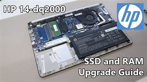 Hp 14 Dq2000 Ssd And Ram Upgrade Guide Youtube