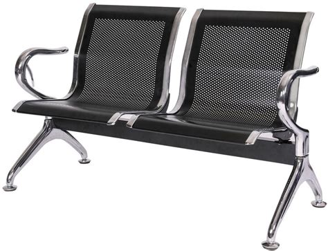 Kinbor 2 Seat Airport Reception Chair Waiting Room Bench Visitor