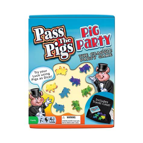 Winning Moves Pass The Pigs Pig Party Edition Color Blue Jcpenney