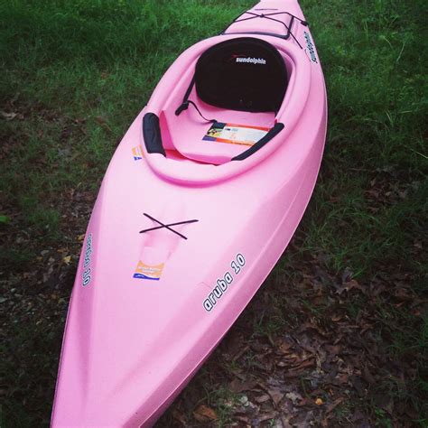 My New Pink Kayak Love It Kayak Springriverarkansas Kayaking