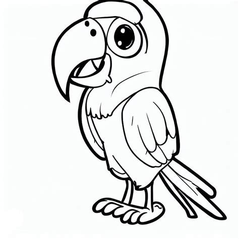 Dibujos De Guacamayo Sonriente Para Colorear Para Colorear Pintar E Imprimir Dibujos Online Com