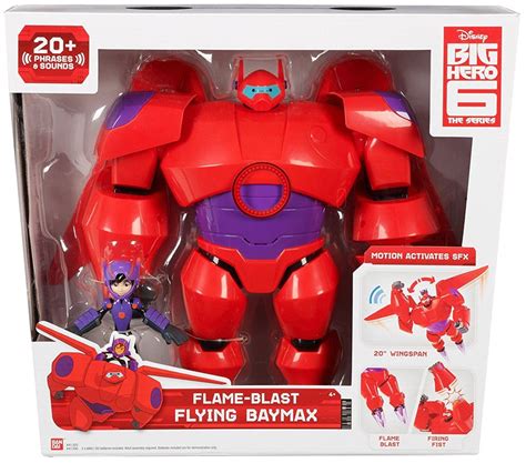 Disney Big Hero 6 The Series Flame Blast Flying Baymax 10 Action Figure Bandai Toywiz