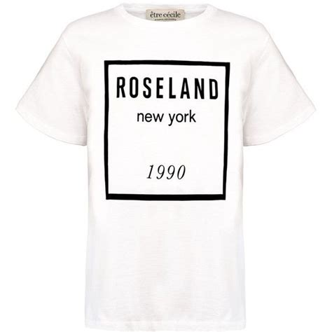 être Cécile Roseland Flyer T Shirt Oversized Graphic Tee White