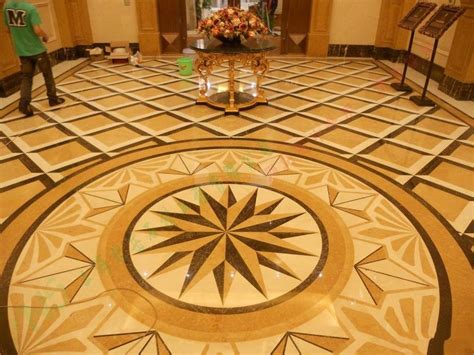 Buy products such as armstrong flooring 18 x 18 vinyl floor tile,45 sf/pack, bisque at walmart and save. Beige Foyer Marble Floor Medallions For Outdoor / Indoor ...