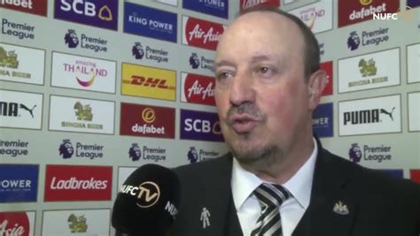 Rafa Benitez Admits His Surprise At Newcastles Premier League Position