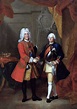 Augusto o Forte (1670-1733), rei da Polônia, e Frederico Guilherme I ...