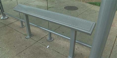 Some Tarc Bus Stop Benches Replaced With Leaning Bars