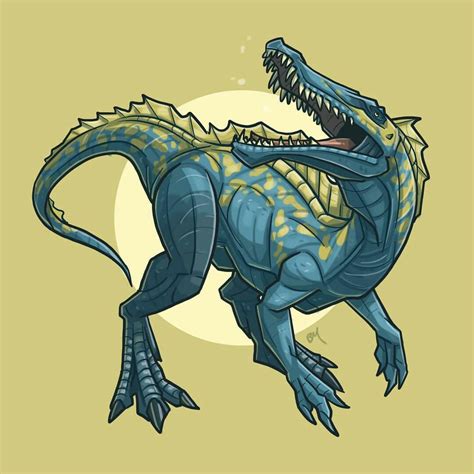 Electric Dino Ilustración De Dinosaurios Dinosaurios Jurassic World Dinosaurios Para Dibujar