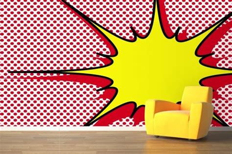 Lichtenstein Inspired Wall Murals That Make Your Interiors Pop Roy