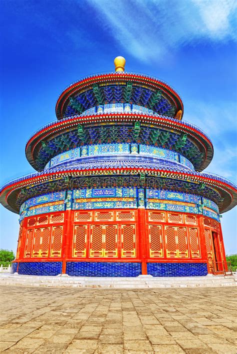 Wonderful And Amazing Temple Temple Of Heaven In Beijing Stock Image