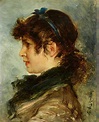 Sold Price: Friedrich August von Kaulbach, Portrait of a Young Woman ...