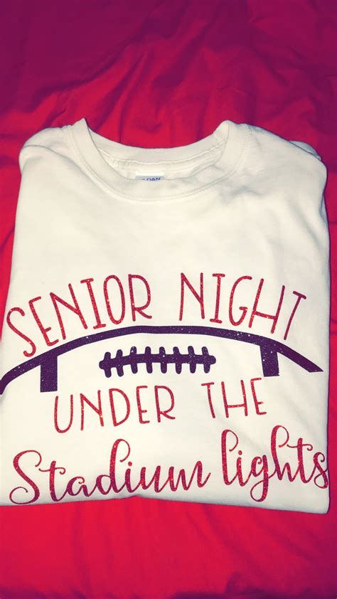 Football And Cheer Mom Shirt Ideas Football Senior Night Shirt