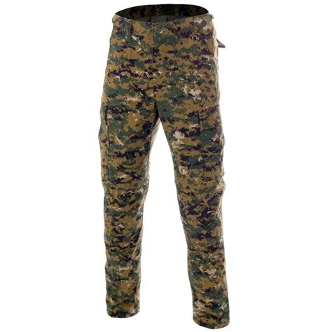 Military Bdu Cargo Trousers Mens Combat Pants Ripstop Usmc Digital