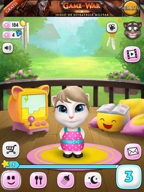 Enjoy a pet cat without ever changing a litter box!. My Talking Angela for Windows Phone - Download