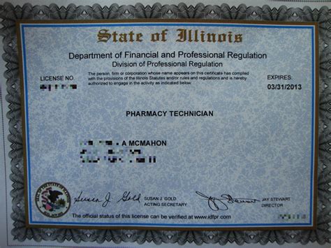 How To Get Pharmacy Technician License In Illinois Pharmacywalls