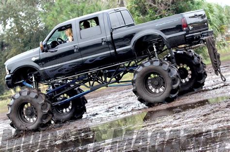 Ford Superduty Mega Mud Truck Jacked Up Trucks Mud Trucks Trucks