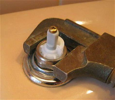 This is to make replacing the valve cartridge a lot easier. Repair a Two Handle Cartridge Faucet