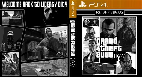 Viewing Full Size Grand Theft Auto 4 Box Cover