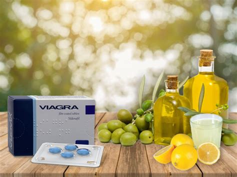 do olive oil and lemon juice work better than viagra