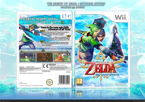The Legend Of Zelda Skyward Sword Wii Box Art Cover By Drk