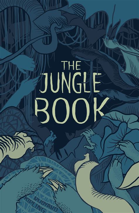 The Jungle Book Jungle Book Book Cover Illustration Fantasy Book Covers