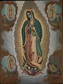Nicolás Enríquez | The Virgin of Guadalupe with the Four Apparitions ...