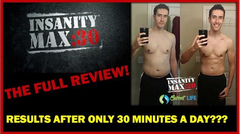 Insanity Max Review Results After Minutes Per Day Youtube