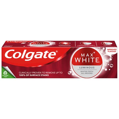 Colgate Max White One Luminous Toothpaste Ml Wilko