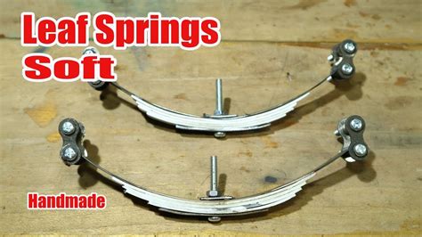 How To Make Rc Truck Leaf Springs From Chaindsaw Rewind Springs Youtube