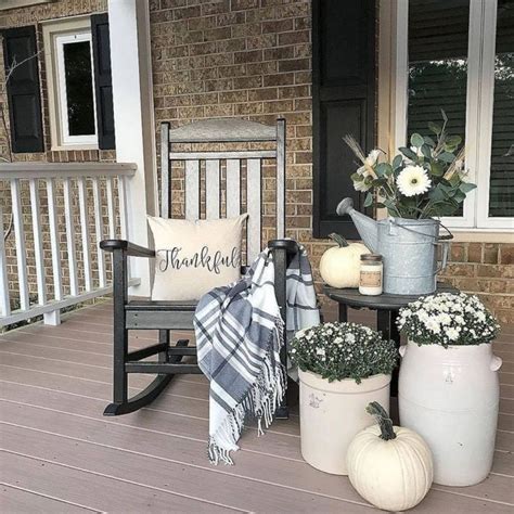 Love The Rocking Chair Front Porch Decorating Farmhouse Front Porch
