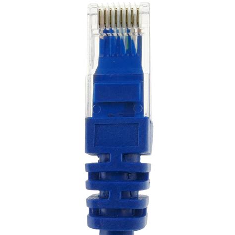 Cable De Red Ethernet LAN UTP RJ45 Cat 6a Azul 1 M Cablematic