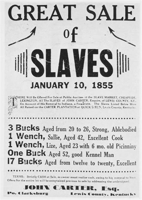Slave Auctions In The S