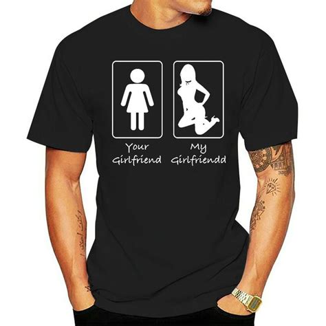 Buy Print T Shirt Summer Casual Your Girlfriend My Girlfriend Submissive Girl T Shirt At