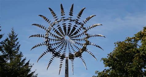 Metallic Life Forms Kinetic Sculptures Undulate In The Wind Urbanist