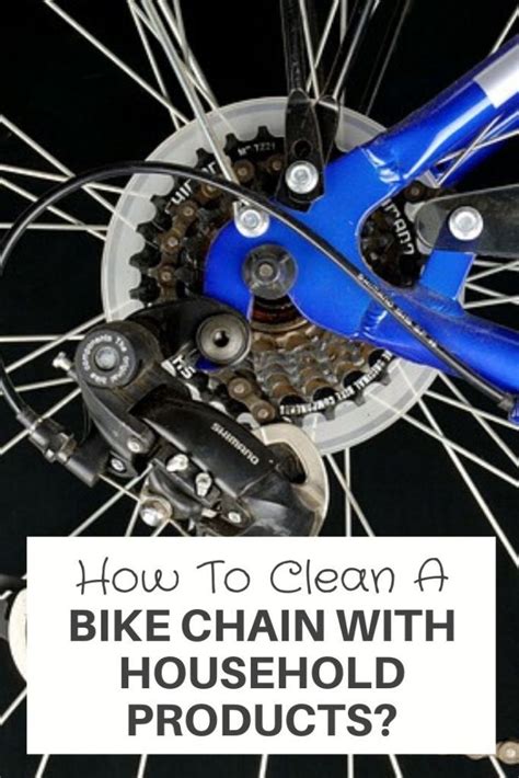 How To Clean A Bike Chain With Household Products Debris And Dirt On