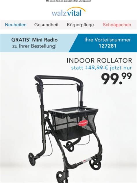 Um weiterhin agil zu sein und zu bleiben, benötigen viele menschen daher im alter ausreichende unterstützung in form einer gehhilfe. Walz Vital DE: Mehr Mobilität für Ihr Zuhause mit dem ...