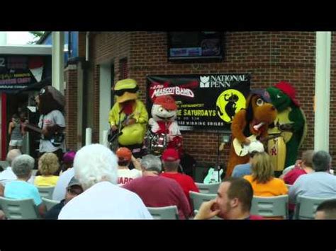 Do not worry, phillies fans. Reading Phillies Mascot Band - YouTube