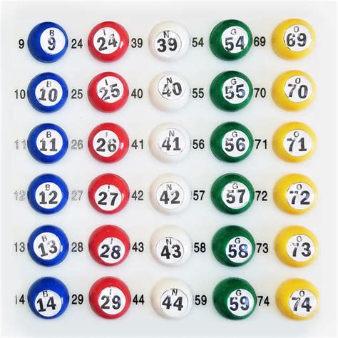 78 Inch Easy Read Bingo Balls Regal Games — Regal Games