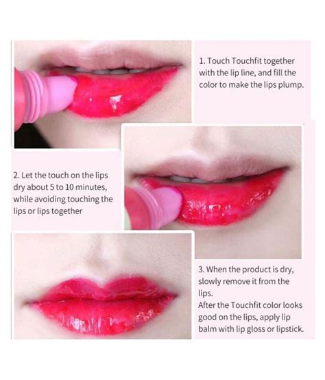 buy romantic bear peel off long lasting waterproof lip gloss sexy red online get 56 off