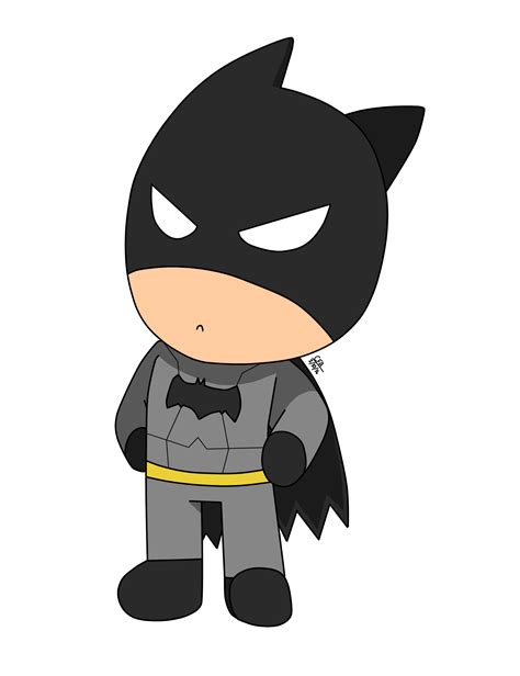 Chibi Batman By Thecartoonfan On Deviantart