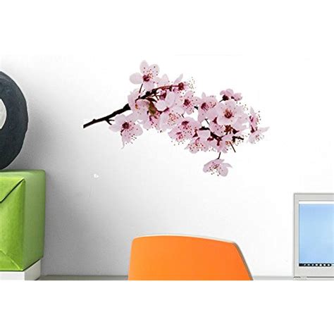 Cherry Blossom Wall Decal By Wallmonkeys Peel And Stick Graphic 12 In
