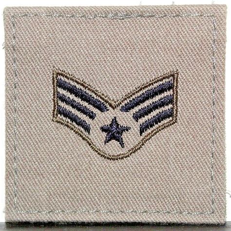 Us Air Force Senior Airman Sra Rank Insignia Air Battle Uniform