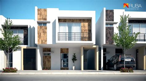 Render Arquitectónico De Fachada Casa Habitación En Torreón Coahuila