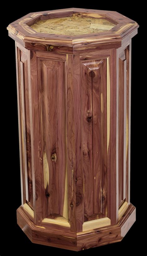 Aromatic Cedar Raised Panel Floor Pedestal Rp203 47900 Roostin
